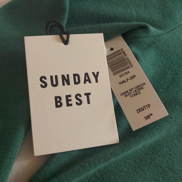 NWT Sunday Best half zip dress - Picture 3 of 5